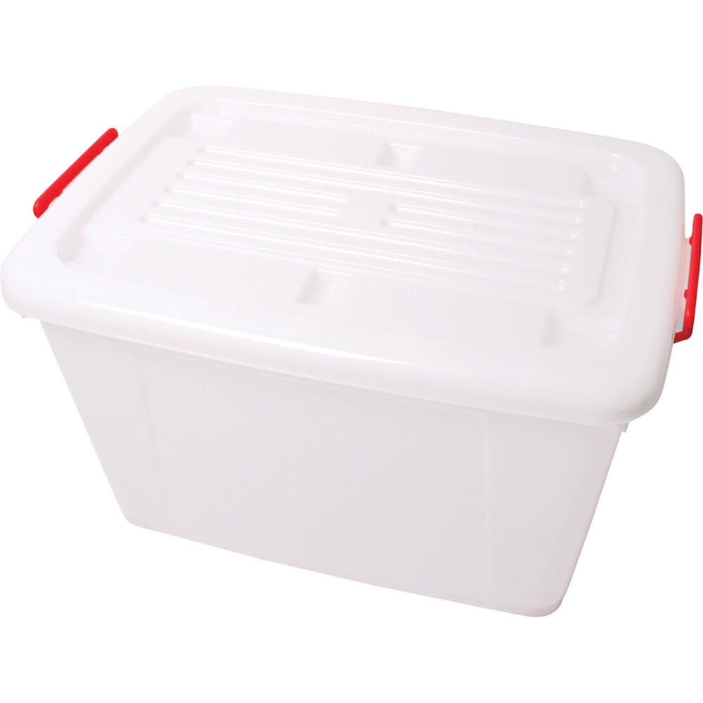 SCA Storage Roller Box 80 Litre, Opaque Supercheap Auto