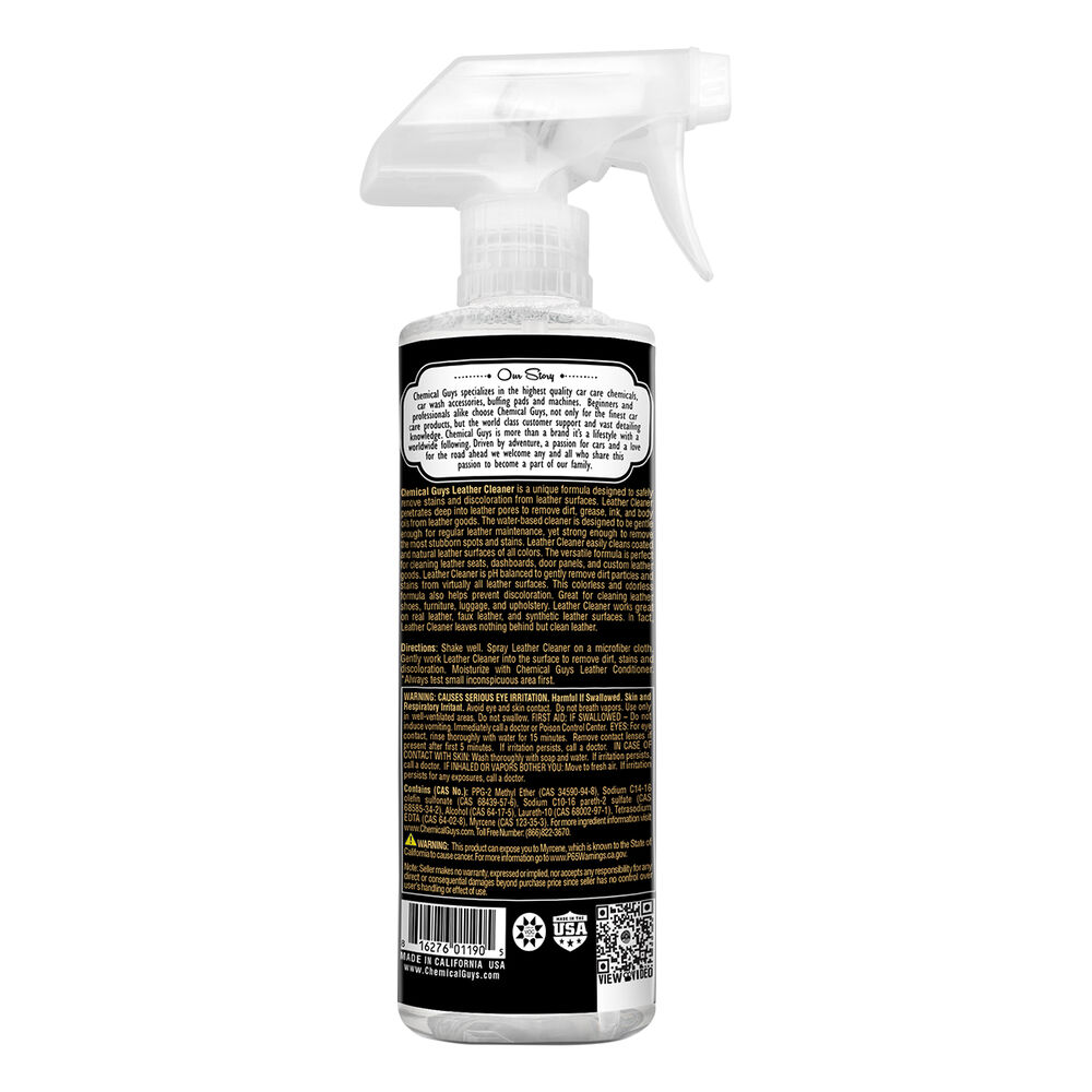 Chemical Guys Leather Cleaner 473mL Supercheap Auto