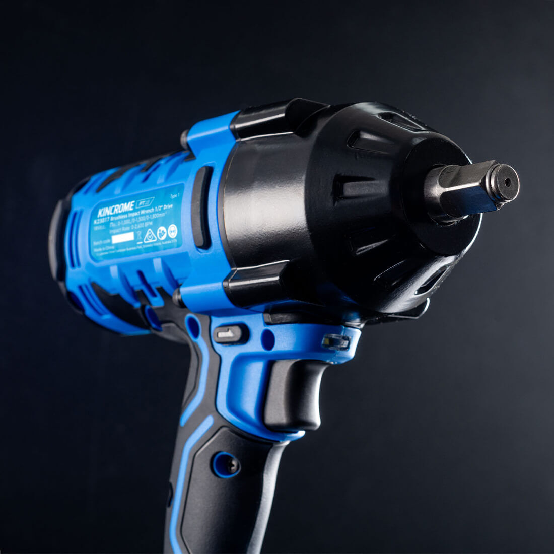 Kincrome PT18 18V Brushless 1/2" 950Nm Impact Wrench Skin, , scaau_hi-res