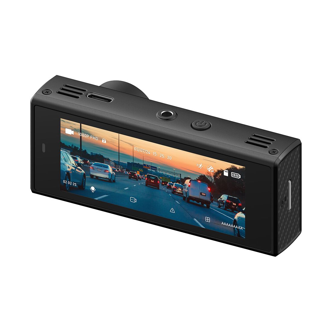 Nanocam+ 1080P Barrel Dash Cam FHD 3.2 Inch IPS Screen NCP-DVR150, , scaau_hi-res