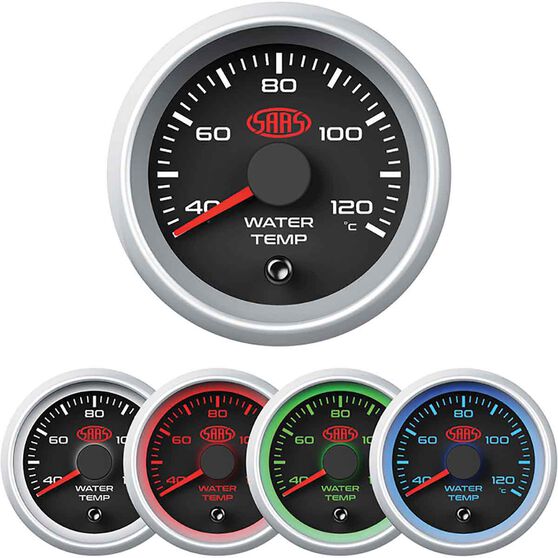 Saas Water Temperature Gauge Black 52mm Supercheap Auto