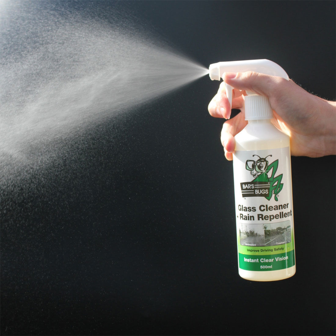 Bar's Bugs Glass Cleaner & Rain Repellent 500mL, , scaau_hi-res