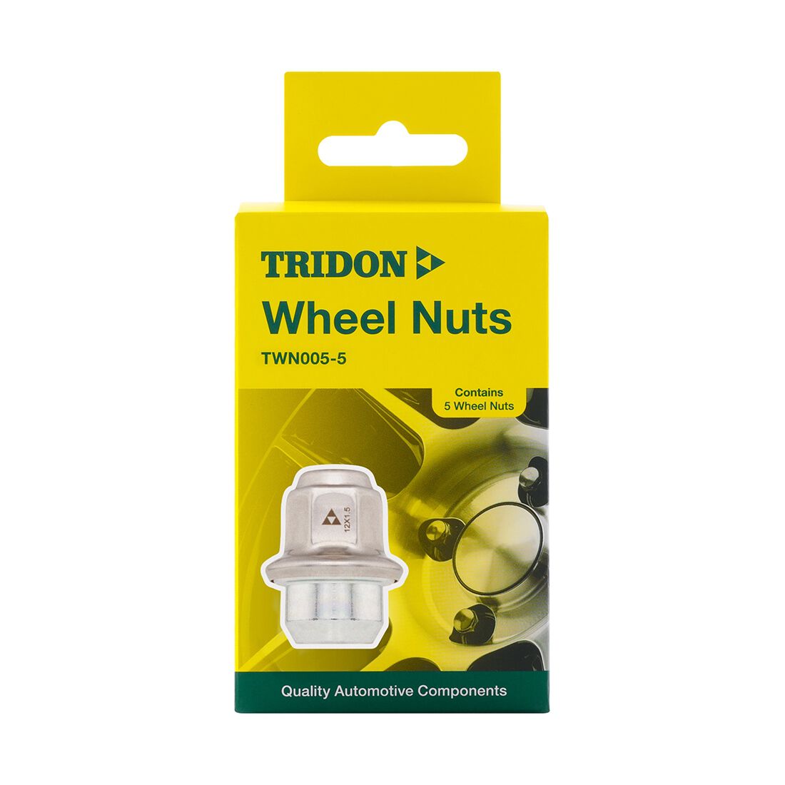 Tridon Wheel Nuts M12x1.5. Tapered Seat. 19mm Hex, , scaau_hi-res