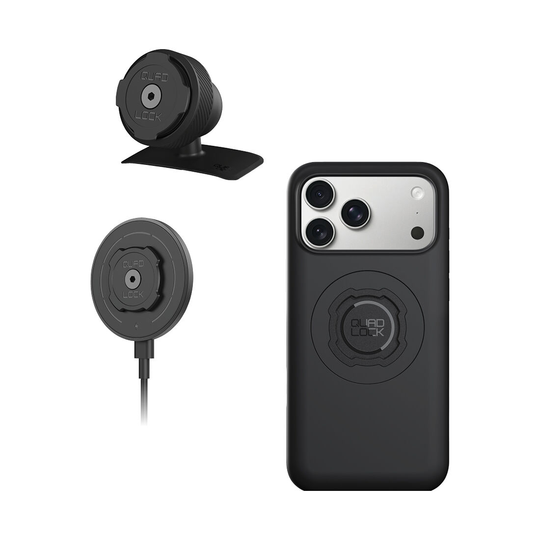 Quad Lock MAG iPhone 17 Pro Max Car Dash / Console Mount Kit, , scaau_hi-res