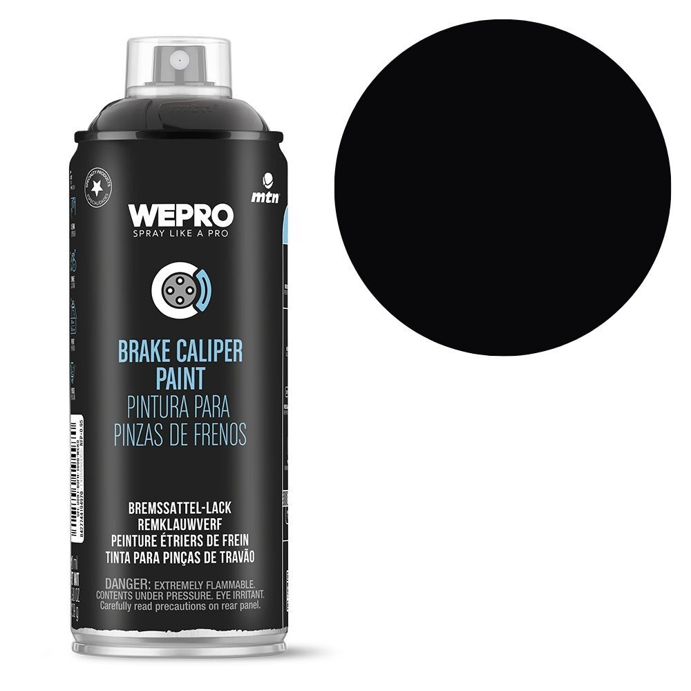 MTN PRO Caliper Paint Black Gloss 400ml Spray Paint, , scaau_hi-res