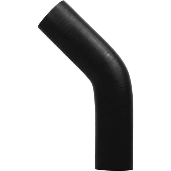 Calibre Black Silicone 45 Degree Angled Hose, 63mm x 63mm, , scaau_hi-res