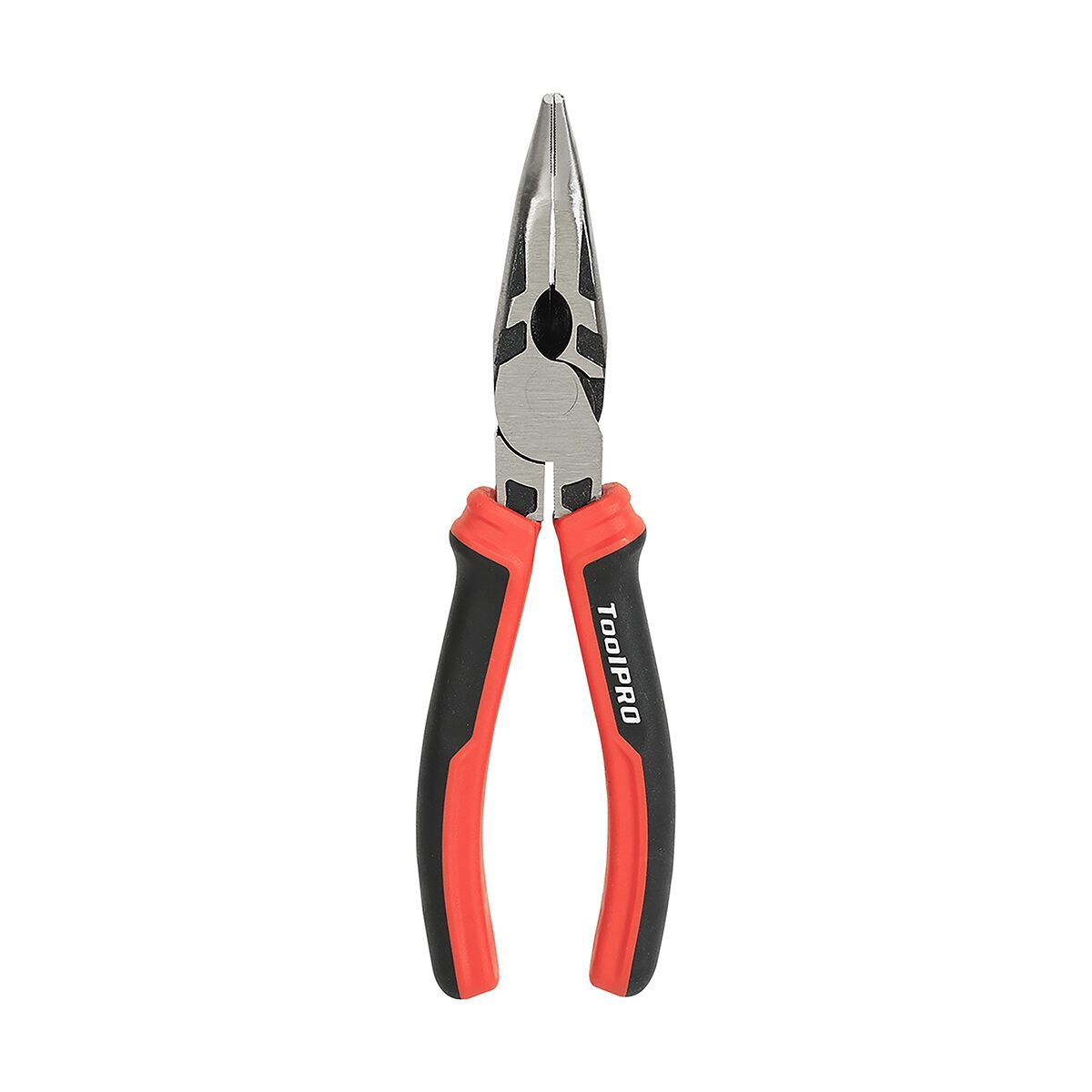 ToolPRO Long Nose Pliers Bent 200mm, , scaau_hi-res