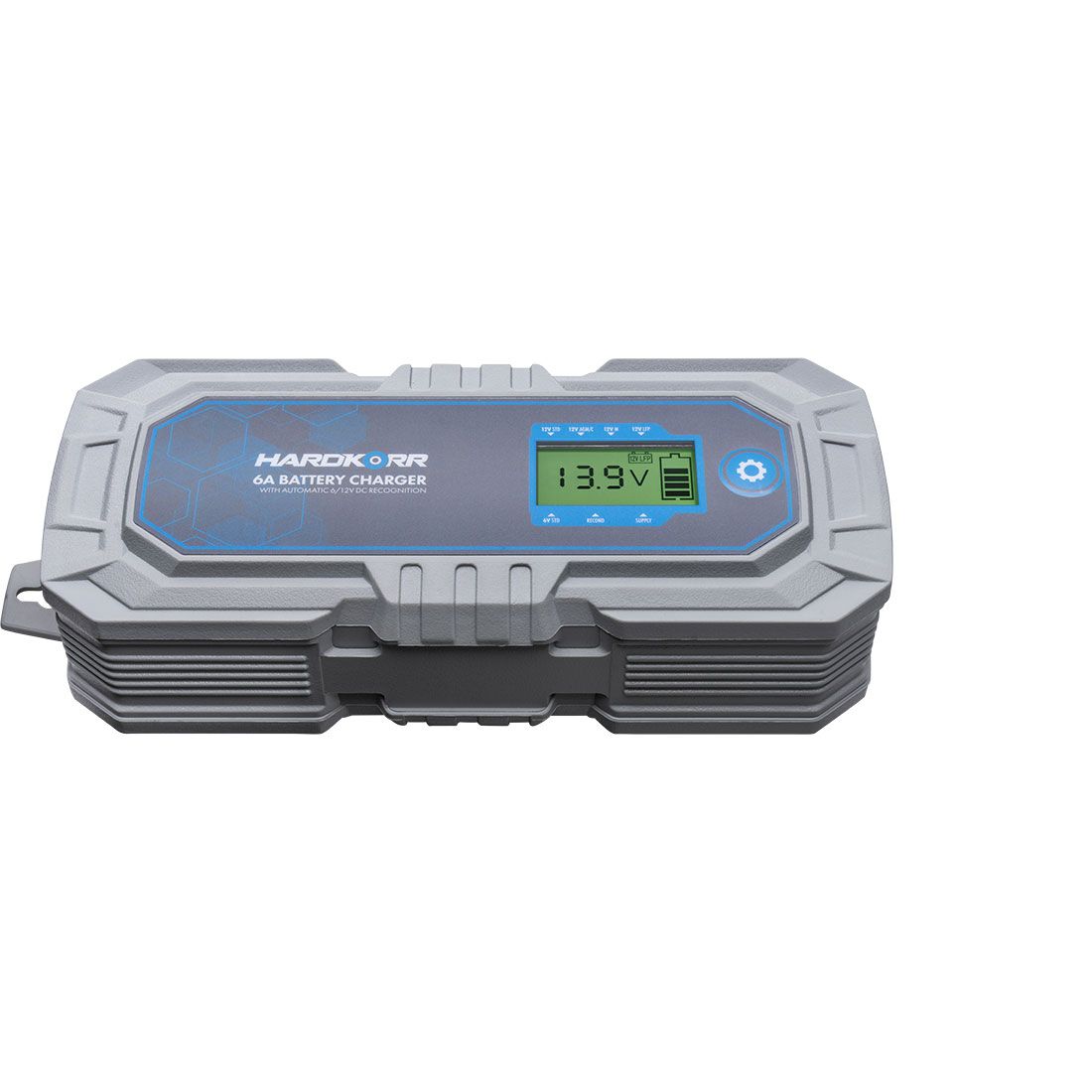 Hardkorr 6/12V 6A AC 9 Stage Battery Charger, , scaau_hi-res