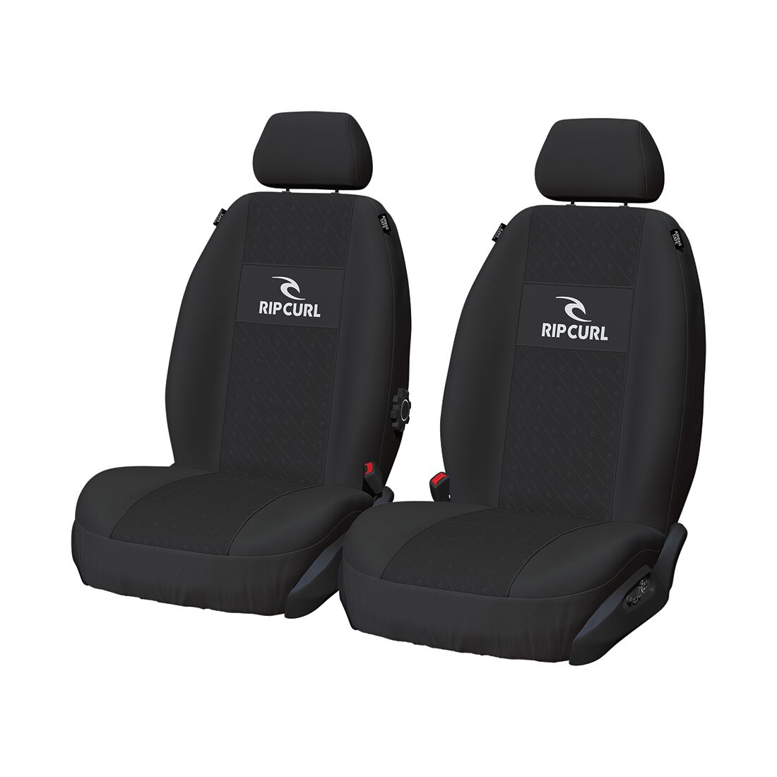 Rip Curl Jacquard Seat Covers Adjustable Headrests Airbag Compatible, , scaau_hi-res