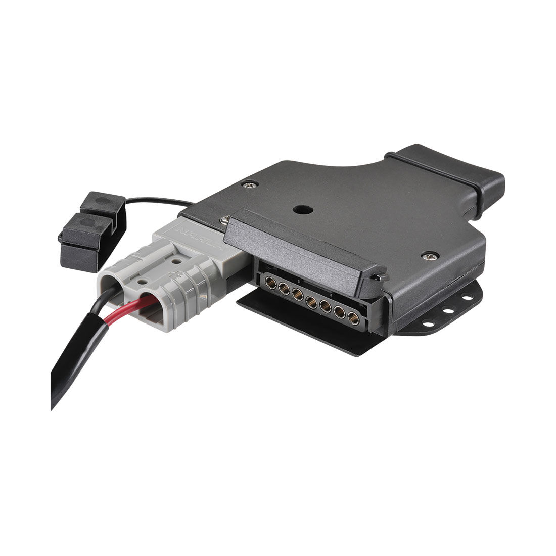 Narva 7 Pin Flat Trailer Socket H/D Connector, , scaau_hi-res