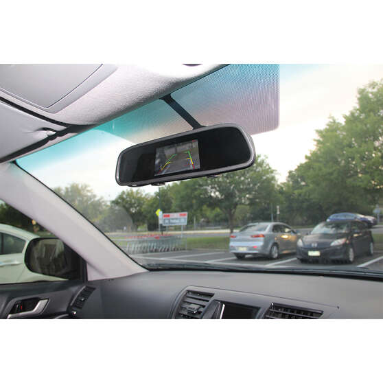 SCA SCA43M 4.3" Mirror Mounted Wired Reversing Camera, , scaau_hi-res