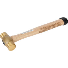 ToolPRO Brass Hammer - Hickory, 20oz, 565g, , scaau_hi-res