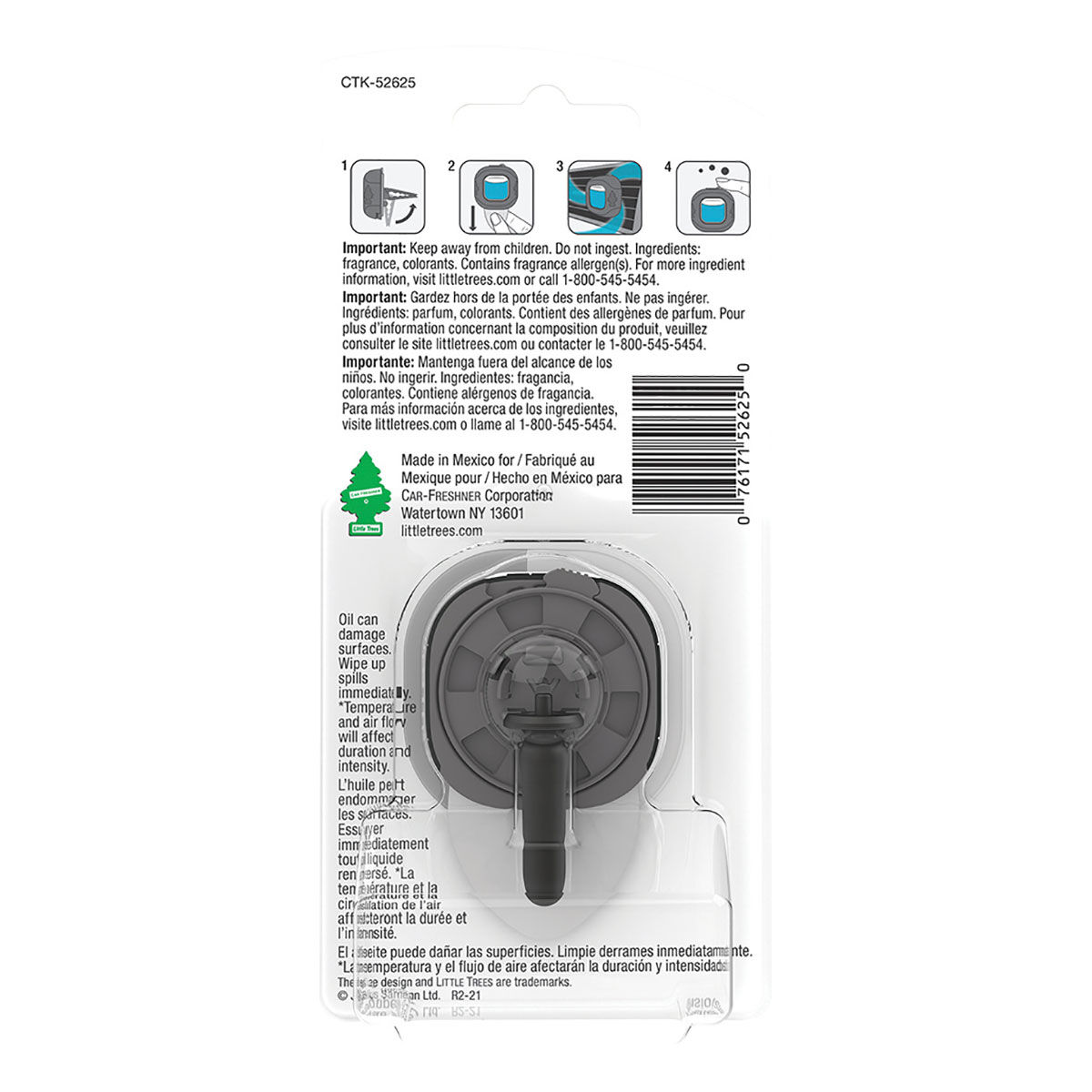 Little Trees Vent Air Freshener - Carabean Collada, 3mL, , scaau_hi-res