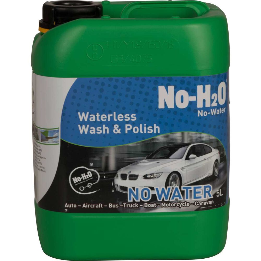 NoH2O Waterless Wash & Polish 5 Litre Supercheap Auto