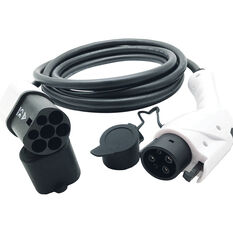 Simply Electric Vehicle Charging Cable Type 1 Female to Type 2 Male 5 Pin 32A 5m, , scaau_hi-res