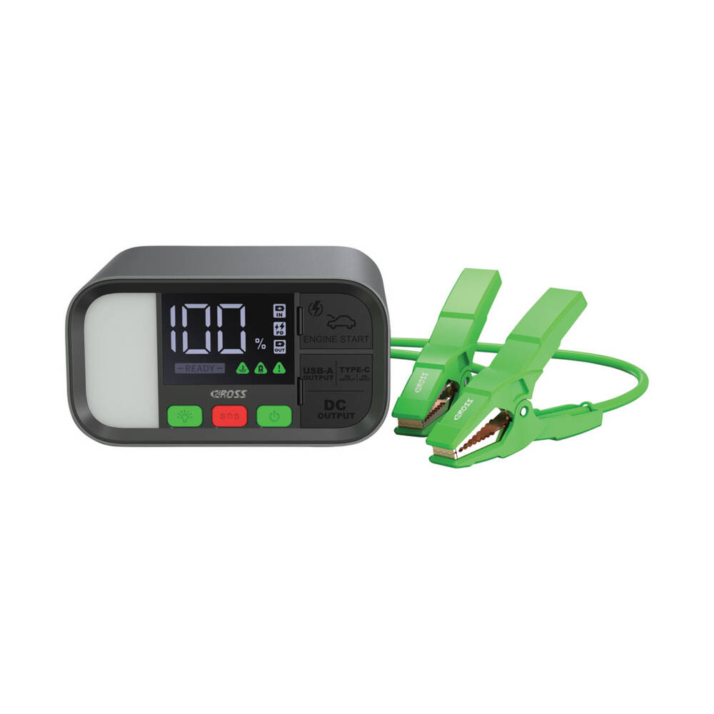 CAROSS T19 12V 1600A Smart Lithium Jump Starter With Built-in 2 Mode LED Worklight