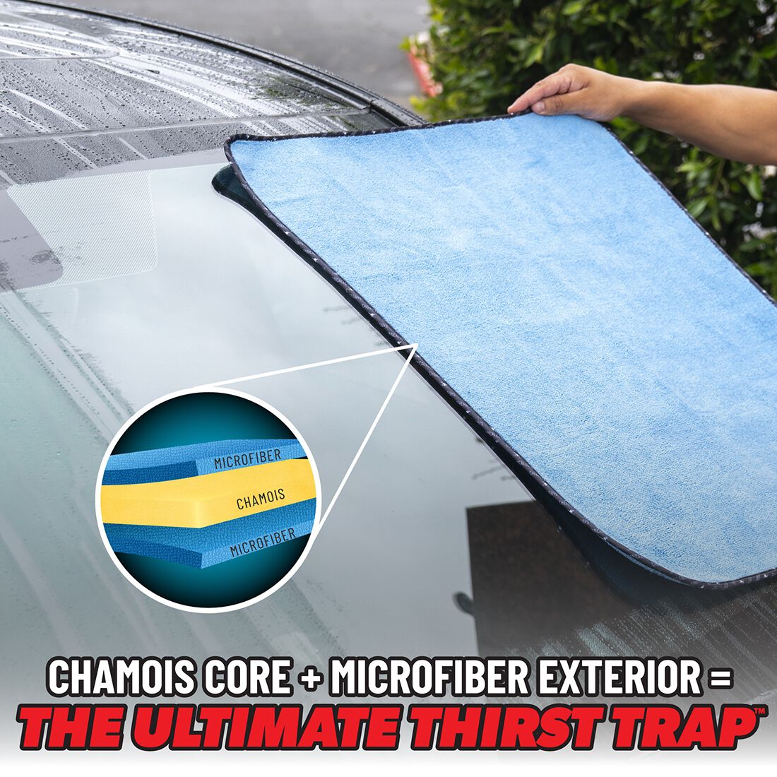 Chemical Guys Thirst Trap Drying Towel, , scaau_hi-res