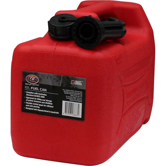 SCA Petrol Jerry Can 10 Litre, , scaau_hi-res
