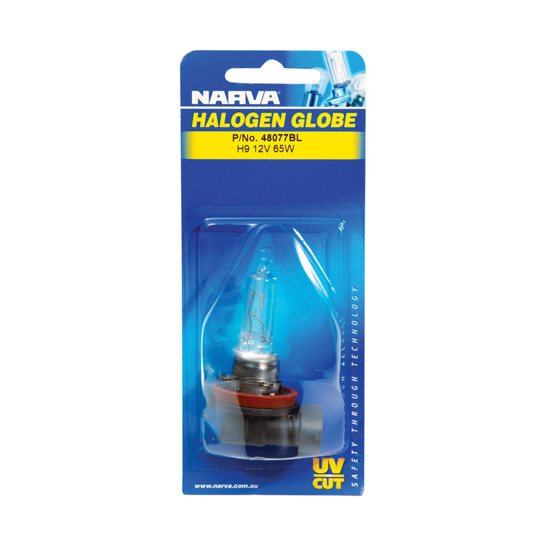 Narva Headlight Globe - H9, 12V 65W, 48077BL, , scaau_hi-res