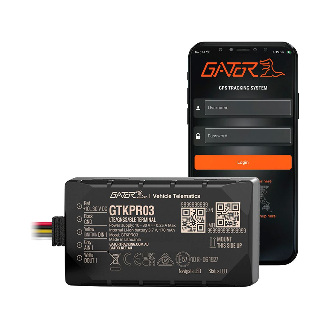 Gator GPS Tracking System 4G LTE CAT-1, , scaau_hi-res