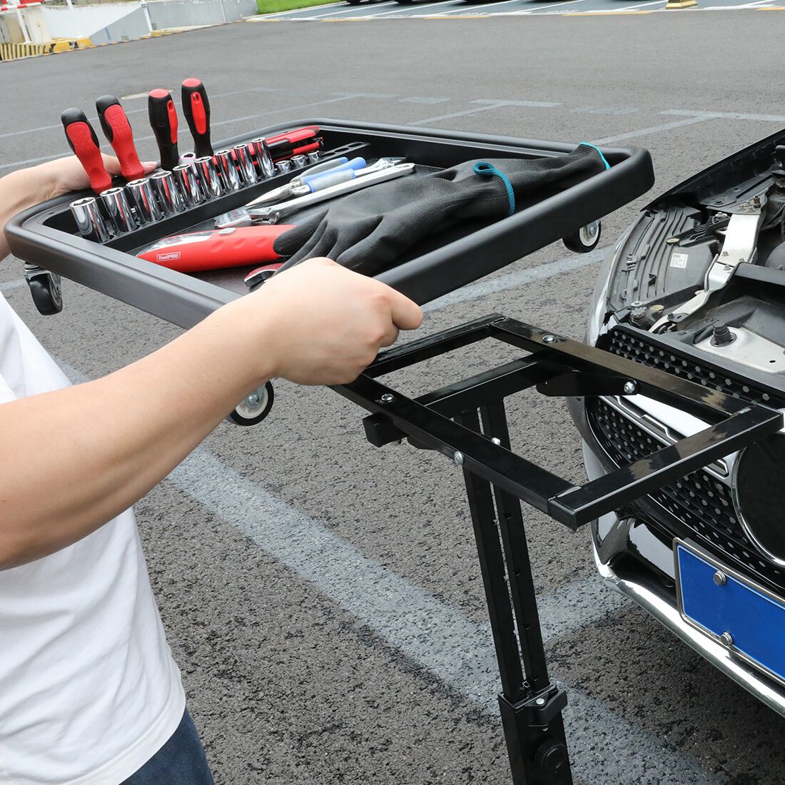 ToolPro 2 in 1 Mobile Tool Table, , scaau_hi-res