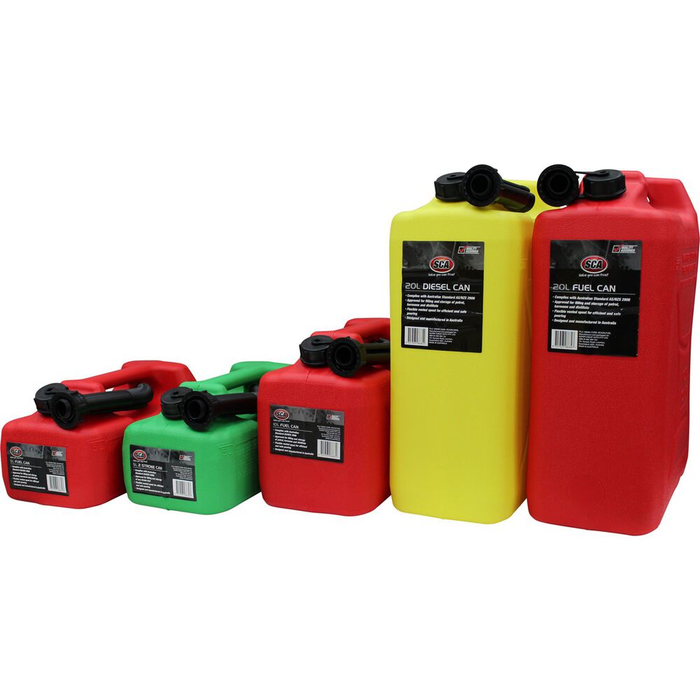 SCA Petrol Jerry Can 10 Litre Supercheap Auto