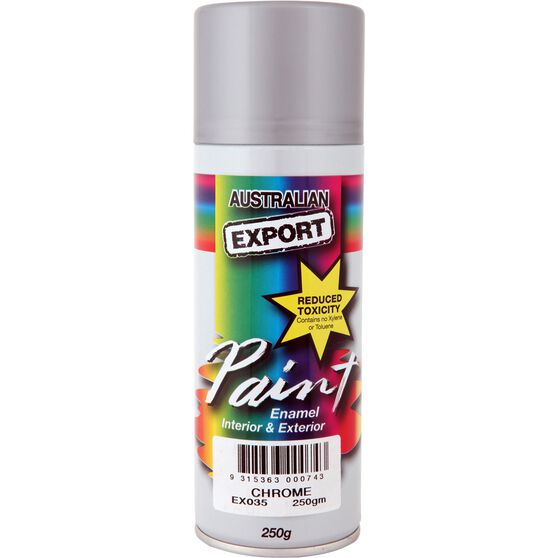 Export Aerosol Paint Enamel Chrome 250g Supercheap Auto