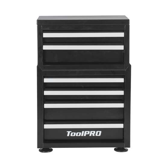 ToolPRO Miniature Tool Chest 2 Drawer Black, , scaau_hi-res