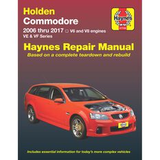 Haynes Car Manual For Holden Commodore VE-VF 2006-2017 - 41744, , scaau_hi-res