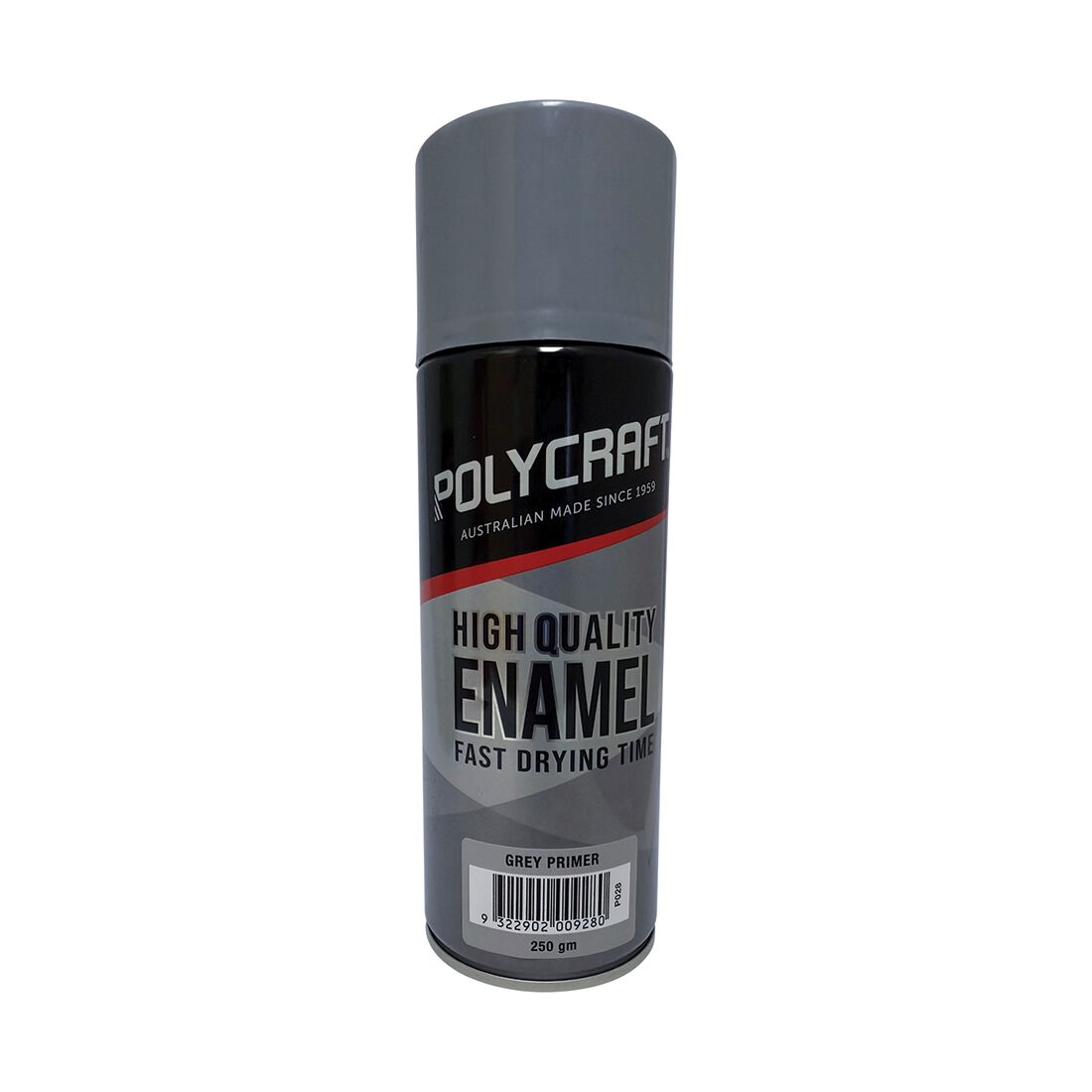 Polycraft Premium Enamel Spray Paint - Grey Primer, , scaau_hi-res