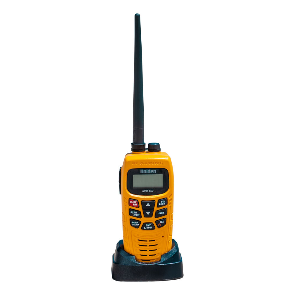 Uniden Dual Band VHF/UHF Radio 5/1W Waterproof MHS157 Supercheap Auto