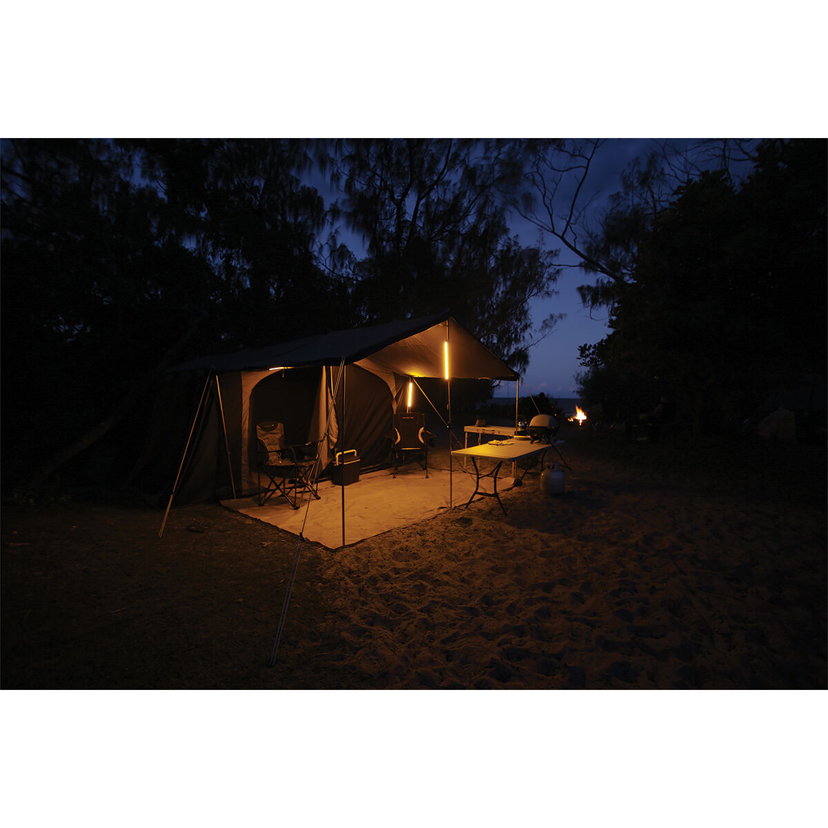 Hardkorr LED Light Bar with Diffuser - Orange / White 48cm, , scaau_hi-res