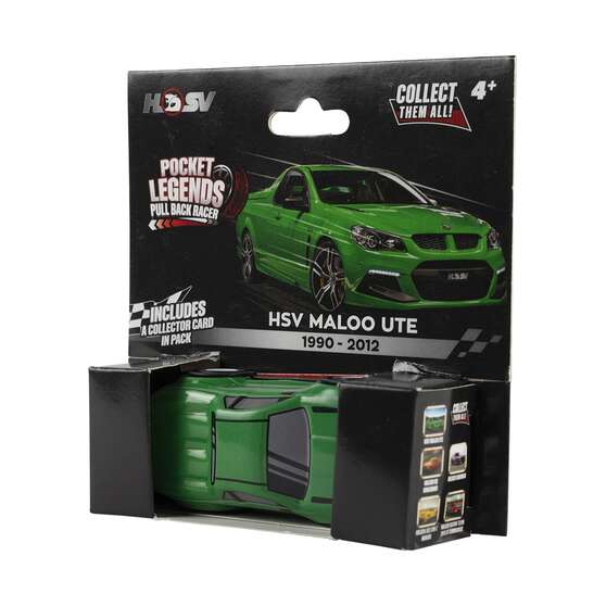 Pocket Legends Pull Back Racer - MALOO Ute, , scaau_hi-res