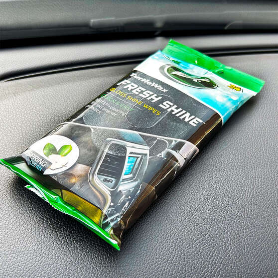 Turtle Wax Fresh Shine Gloss Wipes 24 Pack, , scaau_hi-res