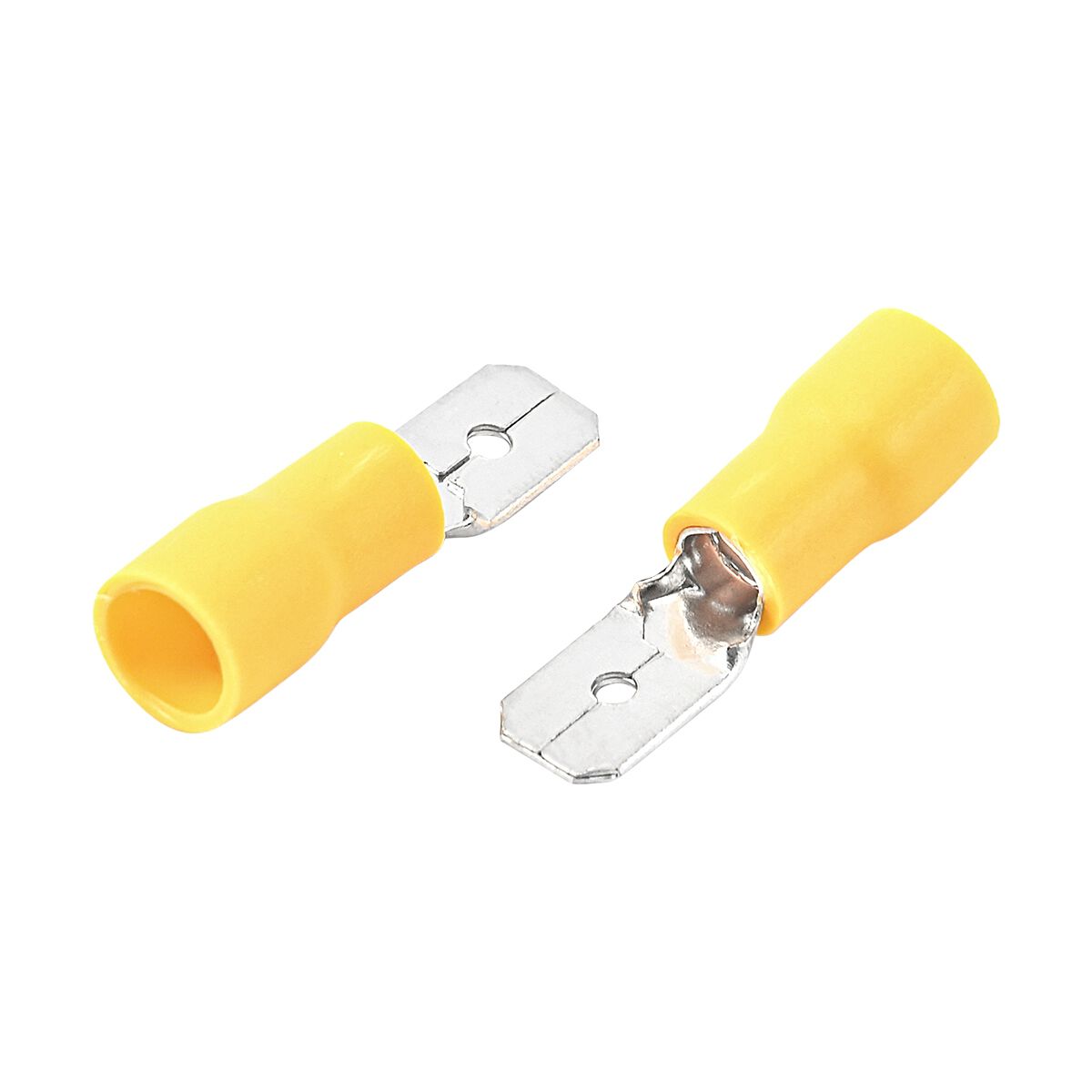 SCA Electrical Terminals Male Blade 6.3mm Yellow 11 Pack, , scaau_hi-res