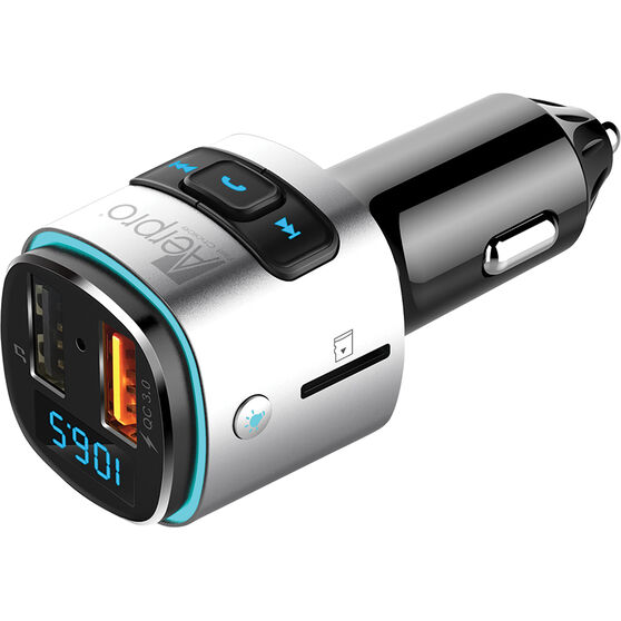 Aerpro Bluetooth FM Transmitter with QC3.0 USB APBT210 Supercheap Auto