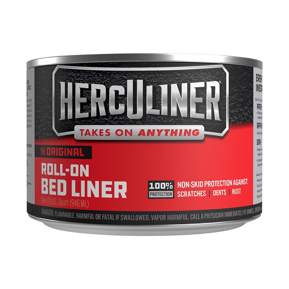 Herculiner Paint Bed Liner Protective Coating Paint 946mL, , scaau_hi-res