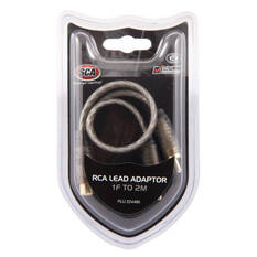 SCA RCA Lead Adaptor - 1 Female to 2 Male, , scaau_hi-res