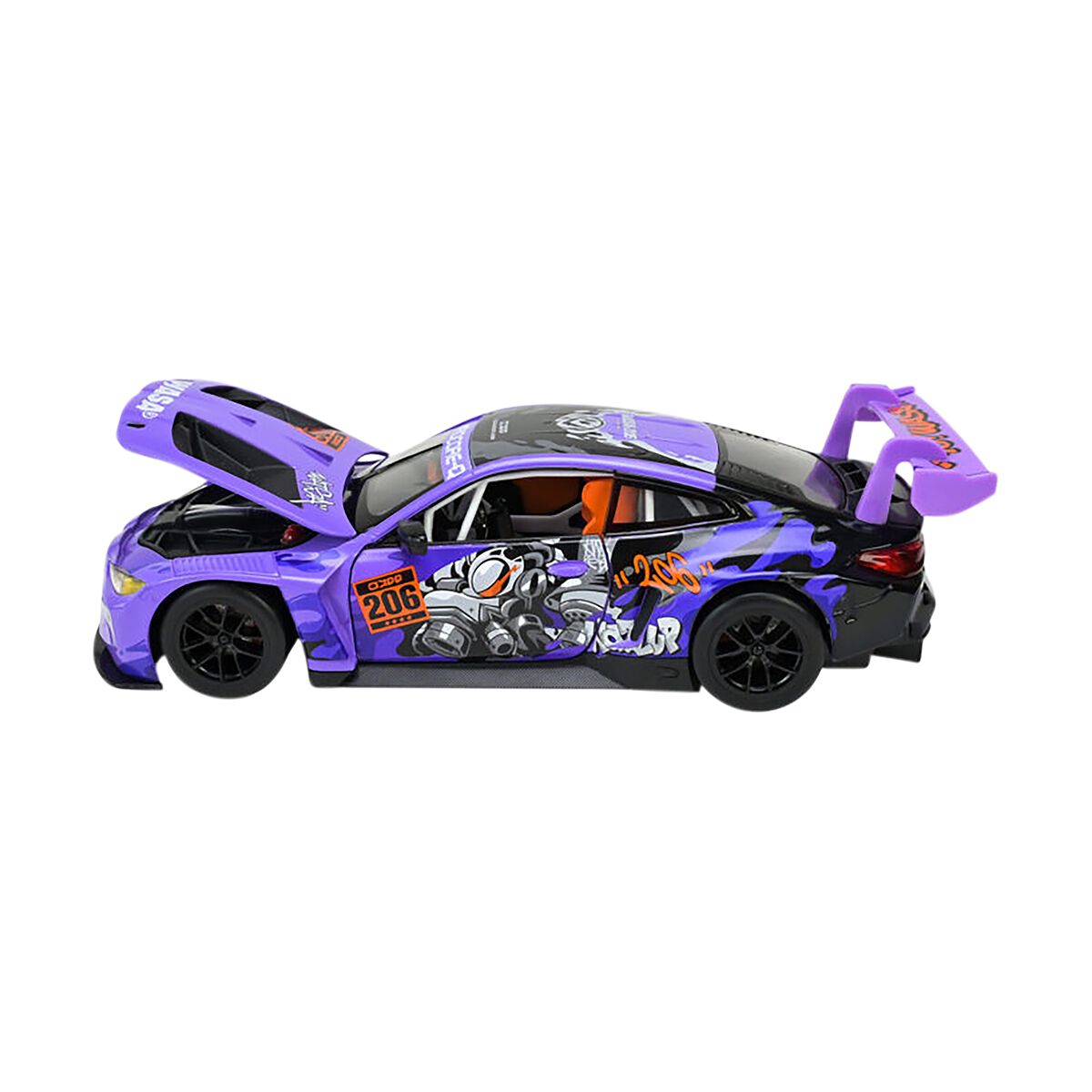 Die Cast WASA 1:24 BMW M4 GT3 - Purple, , scaau_hi-res
