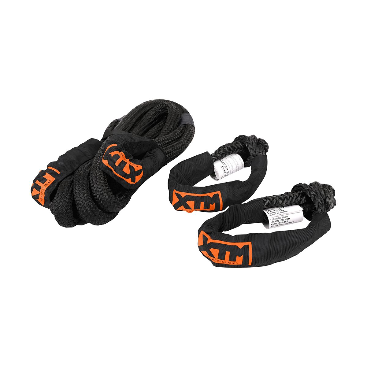 XTM Kinetic Rope and Soft Shackle 4 Piece Kit, , scaau_hi-res