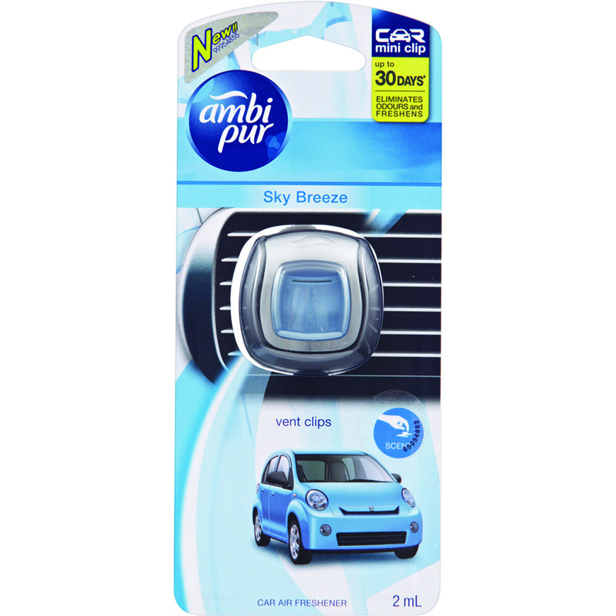 Ambi Pur Mini Air Freshener Sky Breeze, , scaau_hi-res