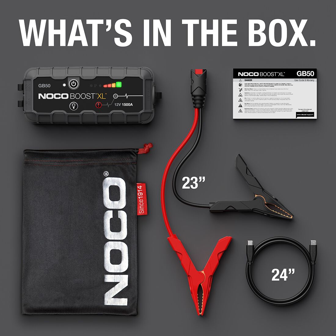 NOCO Boost XL Lithium Jump Starter 12V 1500 Amp, , scaau_hi-res