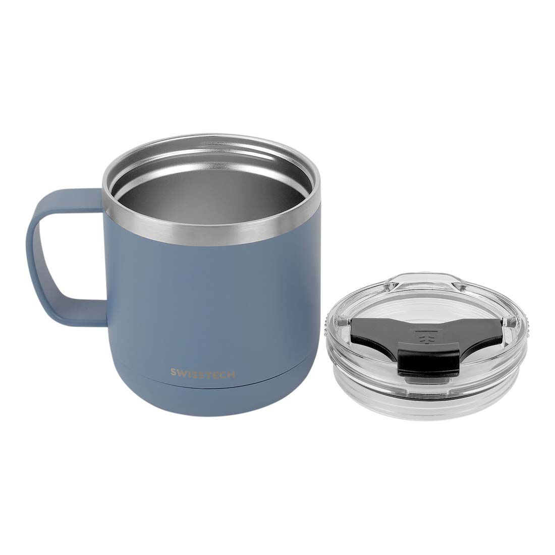 SWISSTECH Short Mug 14oz/413mL Blue, , scaau_hi-res