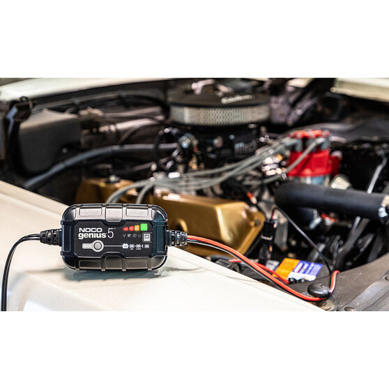 NOCO Genius 5 Battery Charger 6V/12V 5 Amp Supercheap Auto
