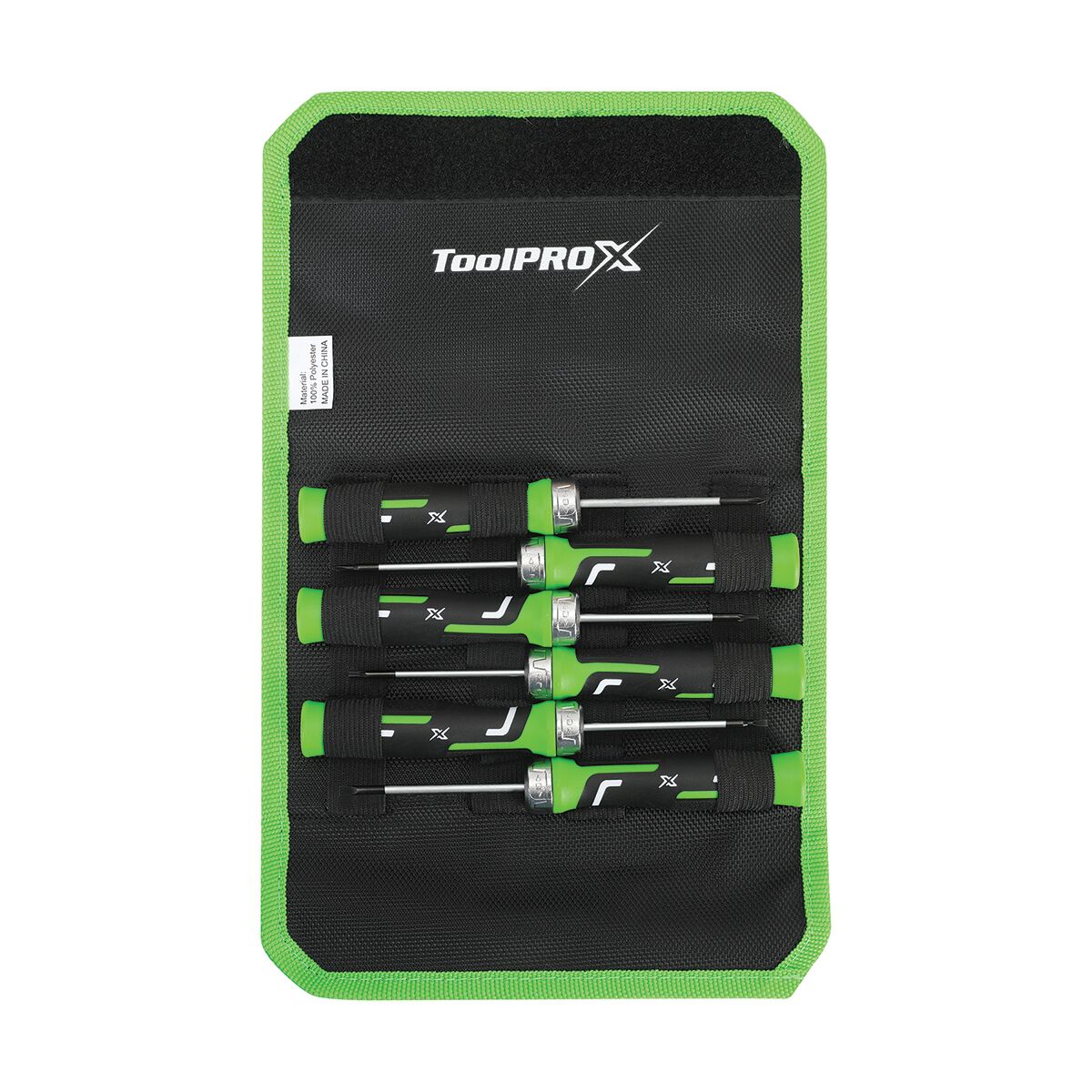 ToolPRO X Screwdriver Set Precision Ratcheting 6pc, , scaau_hi-res