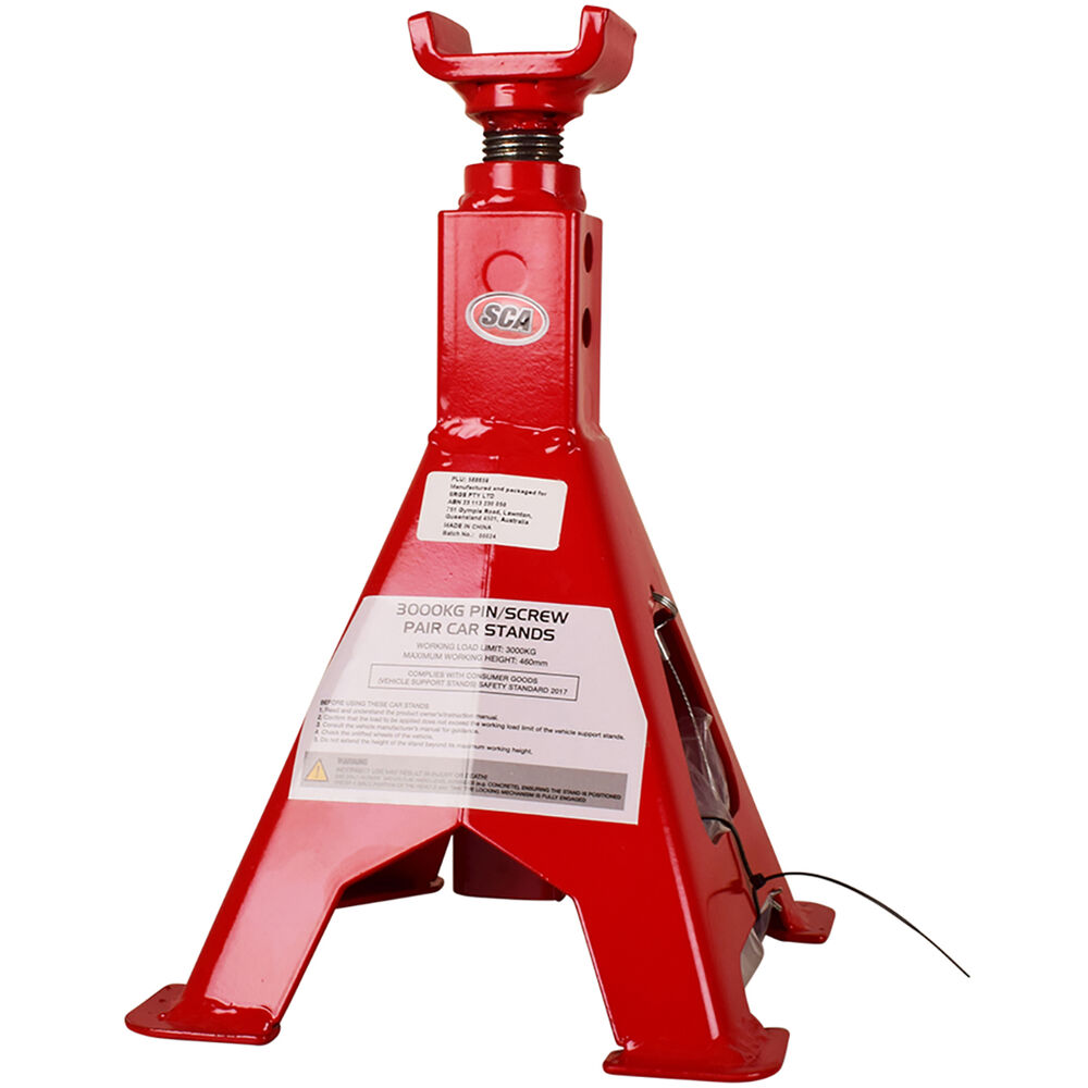 SCA Car Stands Screw and Pin 3000kg Supercheap Auto
