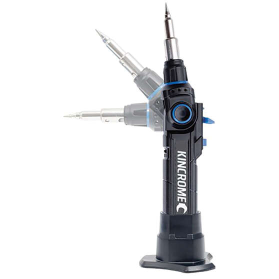 Kincrome 4-in-1 Indexing Head Butane Soldering Iron Kit, , scaau_hi-res