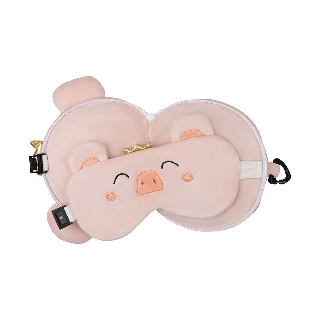 Cabin Crew Kids Pig Eye Mask Pillow, , scaau_hi-res
