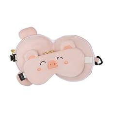Cabin Crew Kids Pig Eye Mask Pillow, , scaau_hi-res