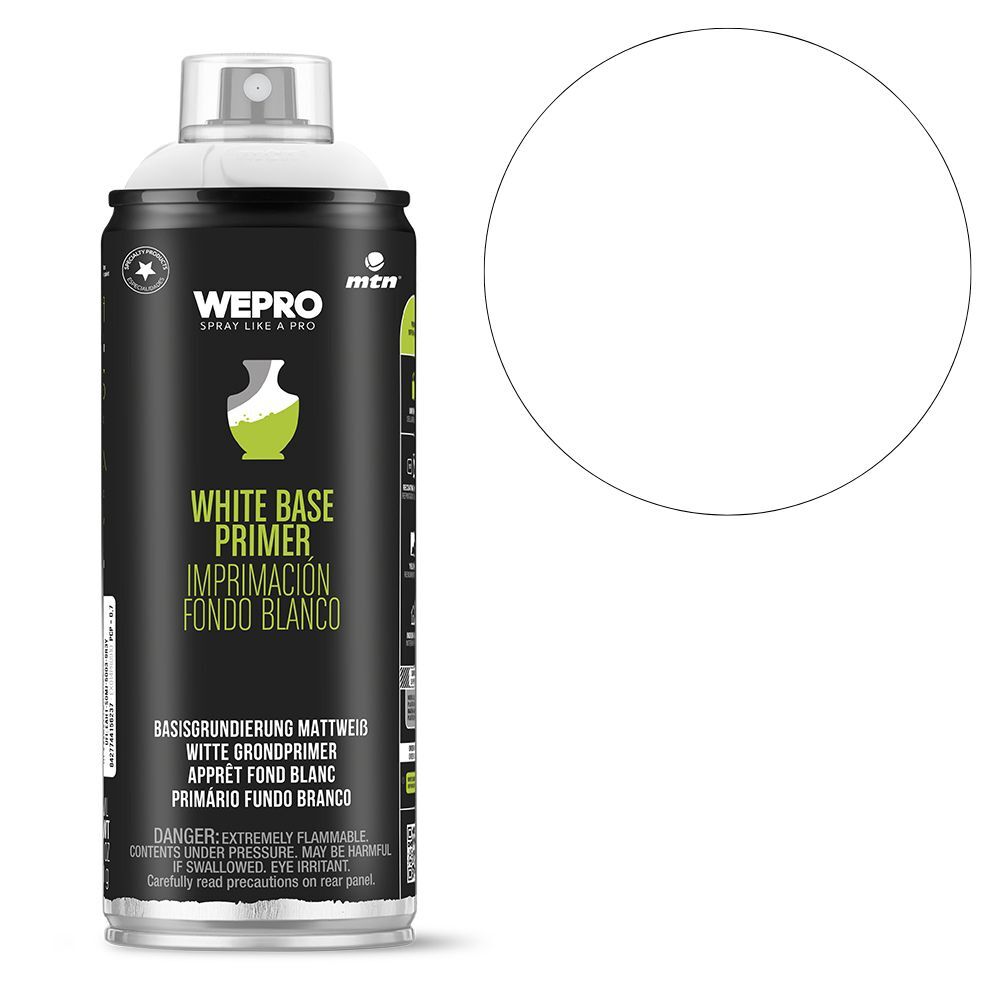 MTN PRO  Matt White Base Primer 400ml, , scaau_hi-res